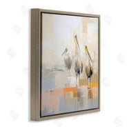 Irena Orlov | Three Pelicans Abstract
