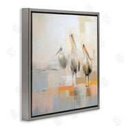 Irena Orlov | Three Pelicans Abstract