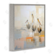 Irena Orlov | Three Pelicans Abstract