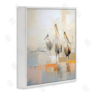 Irena Orlov | Three Pelicans Abstract