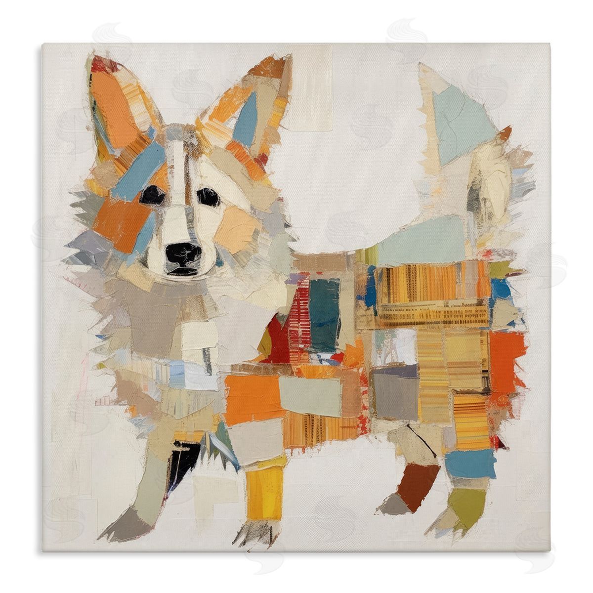 Irena Orlov | Muted Dog Collage