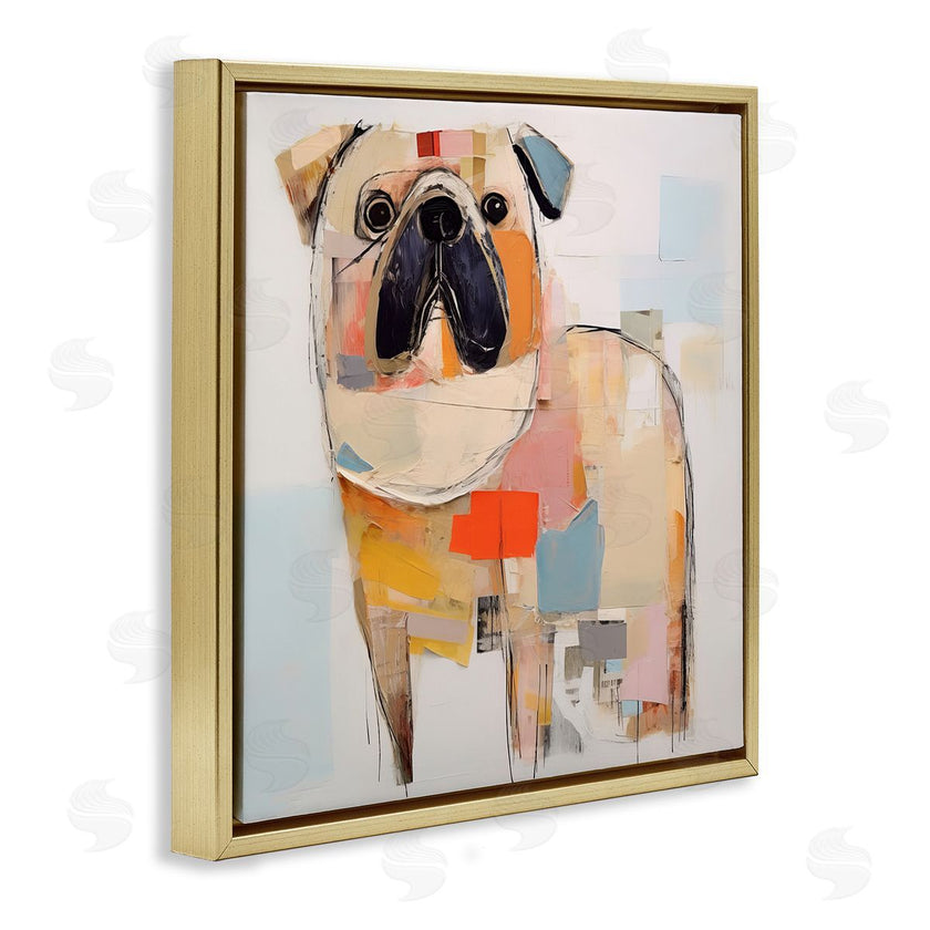 Irena Orlov | Abstract Pug Collage