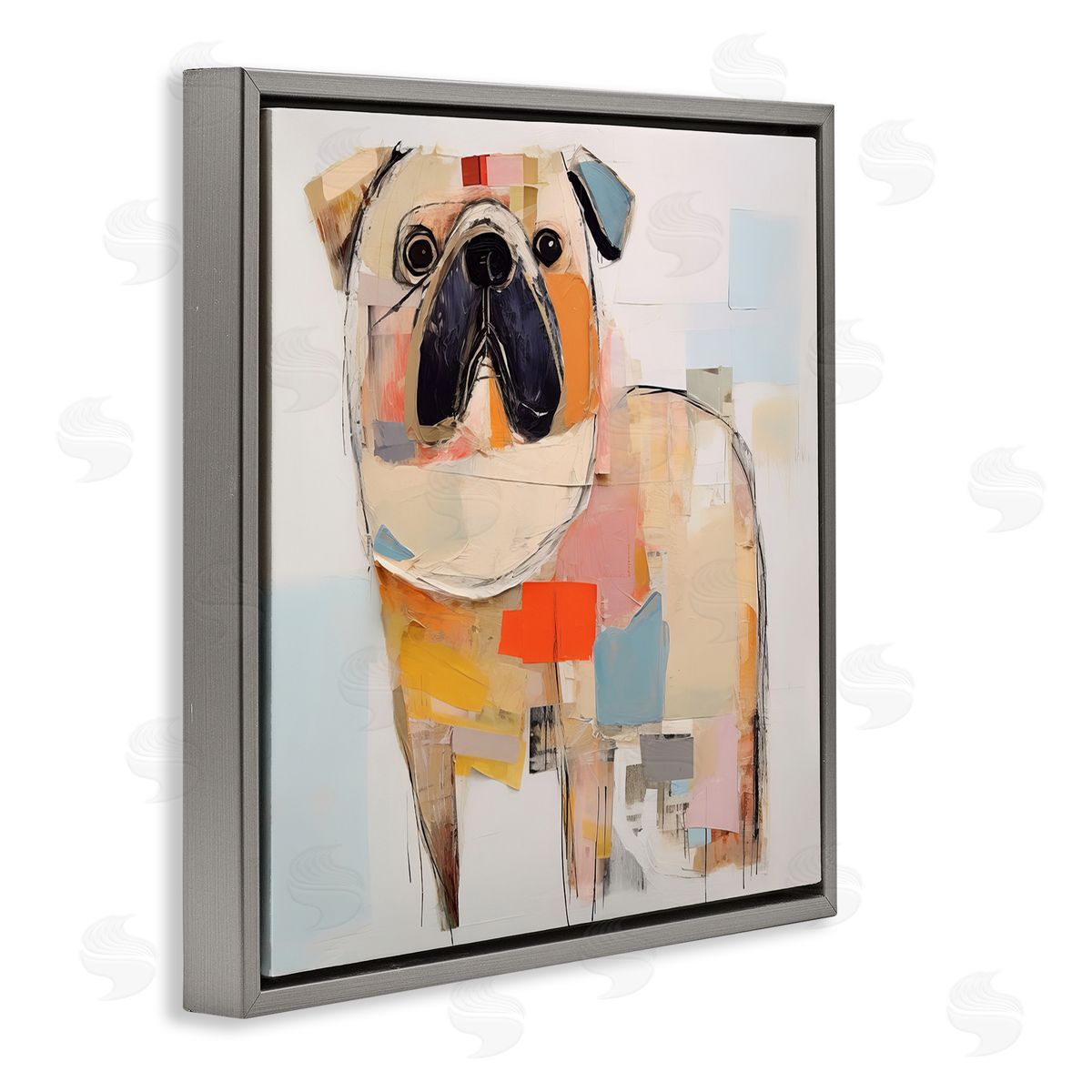 Irena Orlov | Abstract Pug Collage