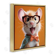 Roozbeh | Happy Mouse on Orange