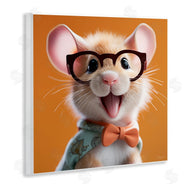 Roozbeh | Happy Mouse on Orange