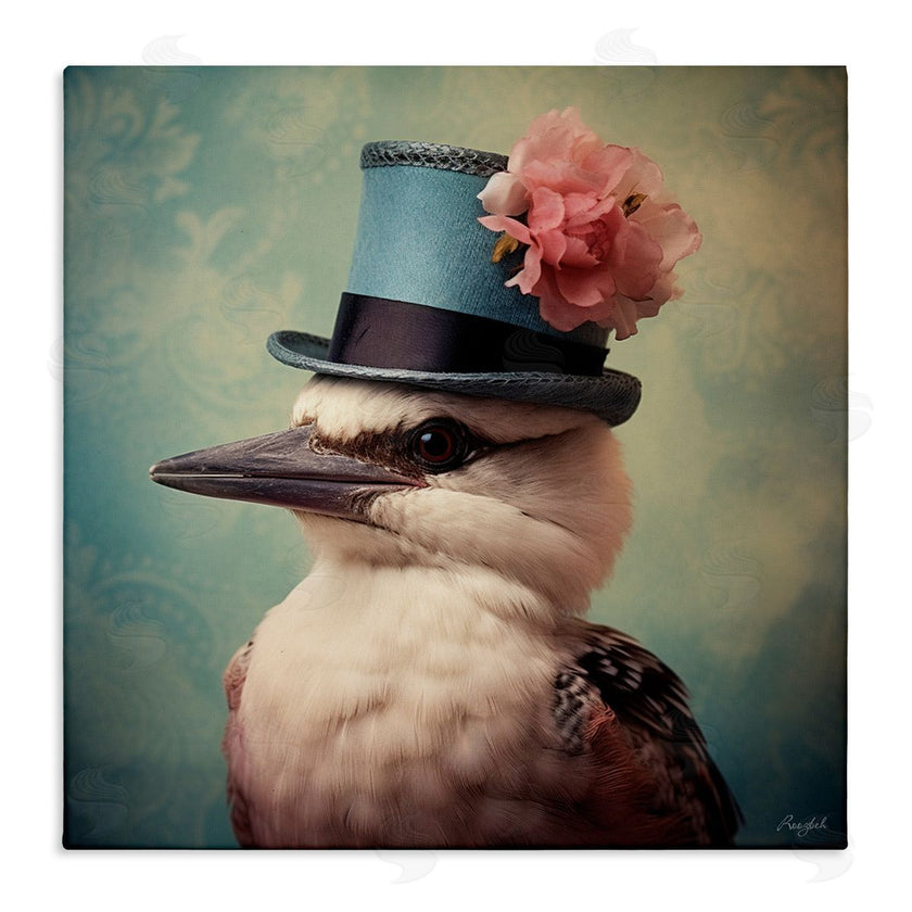 Roozbeh | Bird with Peony Hat