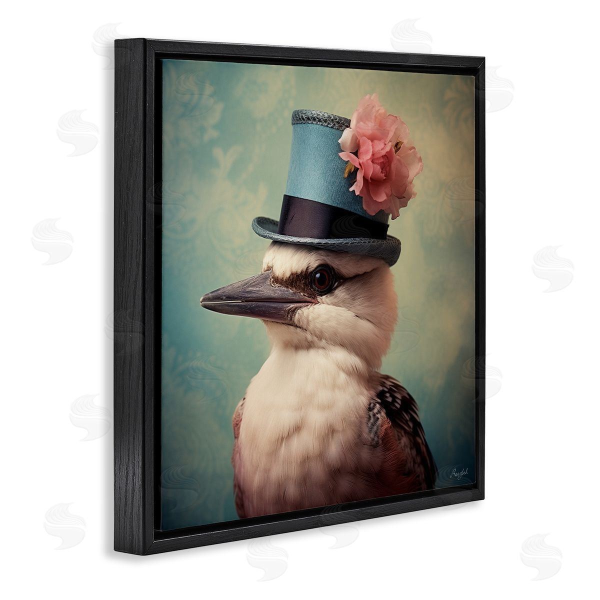 Roozbeh | Bird with Peony Hat