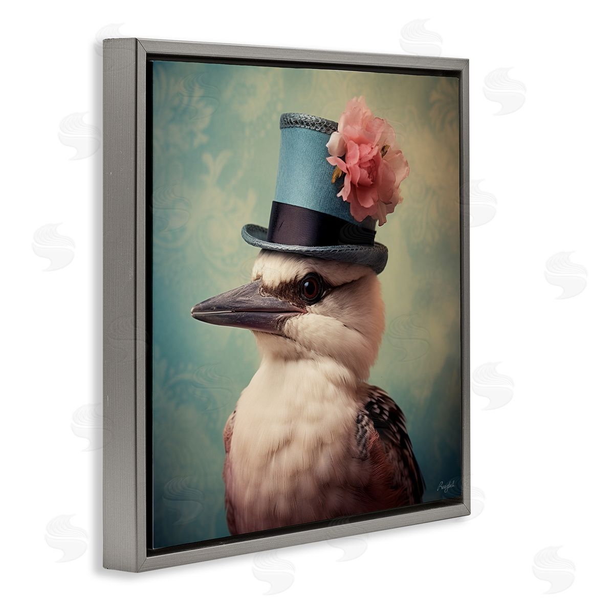 Roozbeh | Bird with Peony Hat
