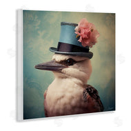 Roozbeh | Bird with Peony Hat