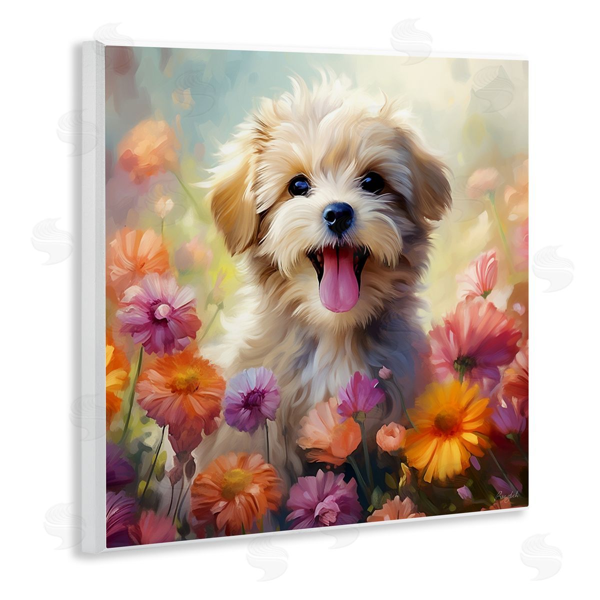 Roozbeh | Dog in Daisy Meadow