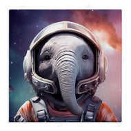 Roozbeh | Astronaut Elephant Portrait