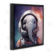 Roozbeh | Astronaut Elephant Portrait