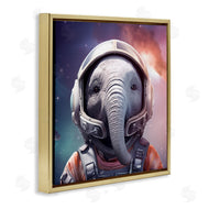 Roozbeh | Astronaut Elephant Portrait