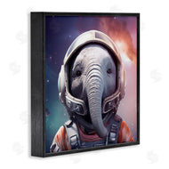 Roozbeh | Astronaut Elephant Portrait