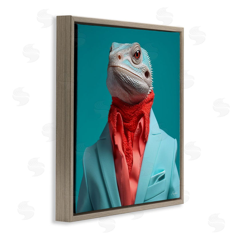 Roozbeh | Trendy Iguana Portrait
