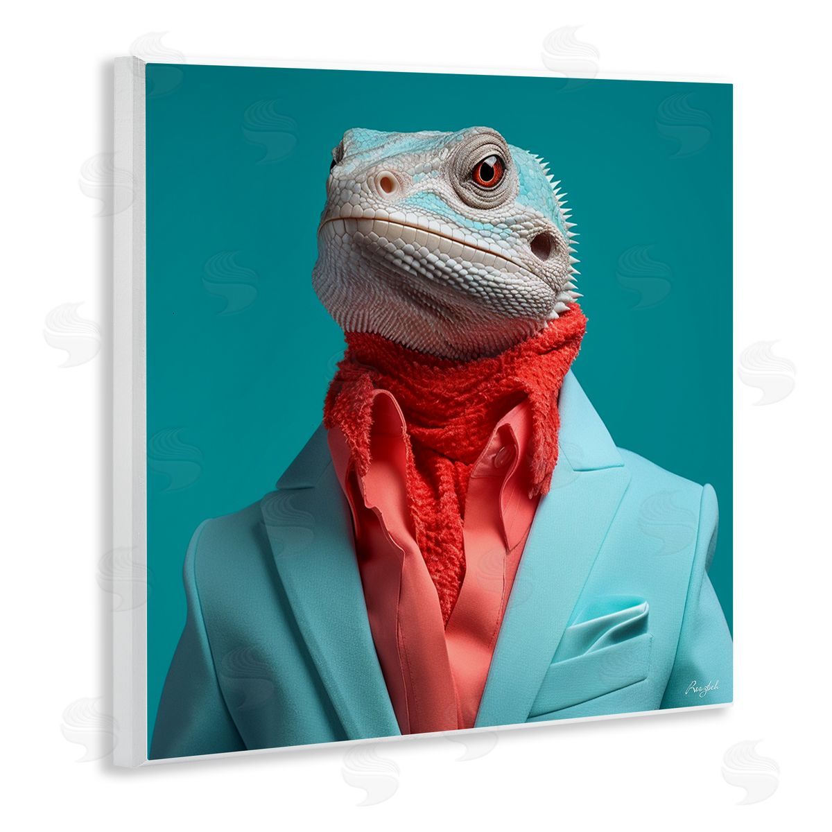Roozbeh | Trendy Iguana Portrait