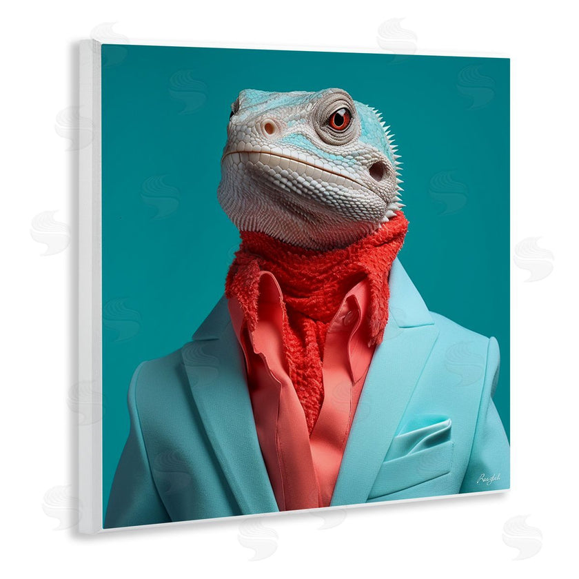Roozbeh | Trendy Iguana Portrait