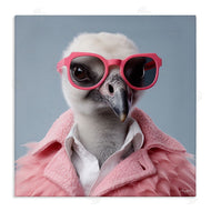 Roozbeh | Trendy Ostrich in Pink
