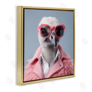 Roozbeh | Trendy Ostrich in Pink