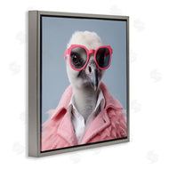 Roozbeh | Trendy Ostrich in Pink