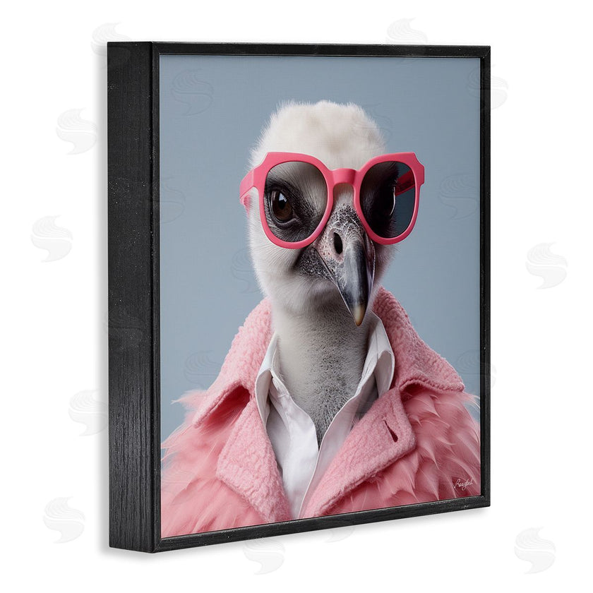 Roozbeh | Trendy Ostrich in Pink