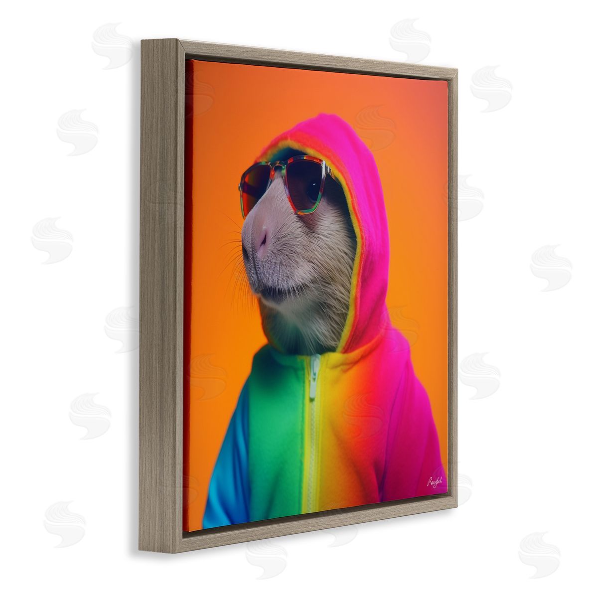 Roozbeh | Rainbow Beaver Portrait