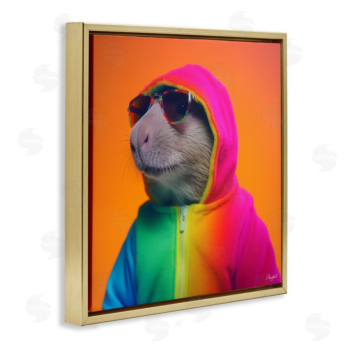 Roozbeh | Rainbow Beaver Portrait