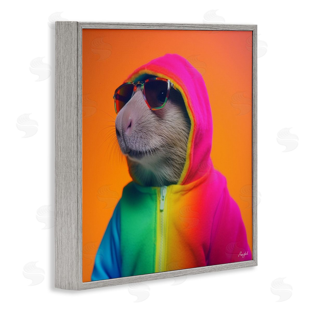 Roozbeh | Rainbow Beaver Portrait
