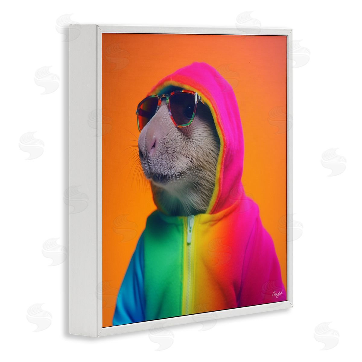 Roozbeh | Rainbow Beaver Portrait