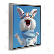 Roozbeh | Happy Rabbit in Blue