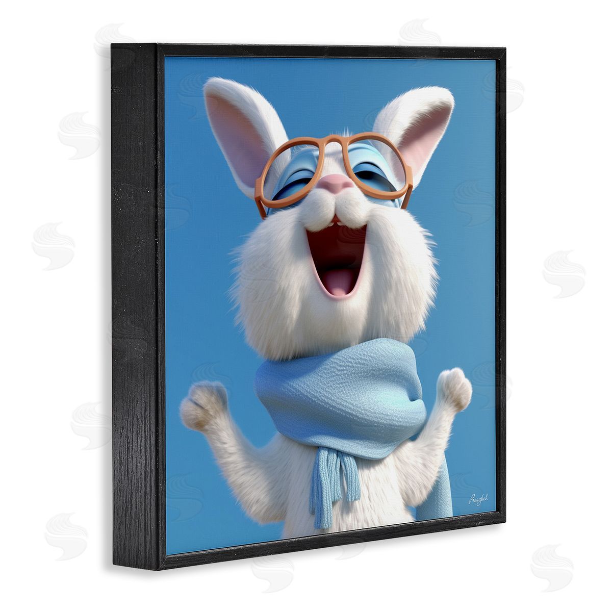 Roozbeh | Happy Rabbit in Blue