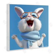 Roozbeh | Happy Rabbit in Blue
