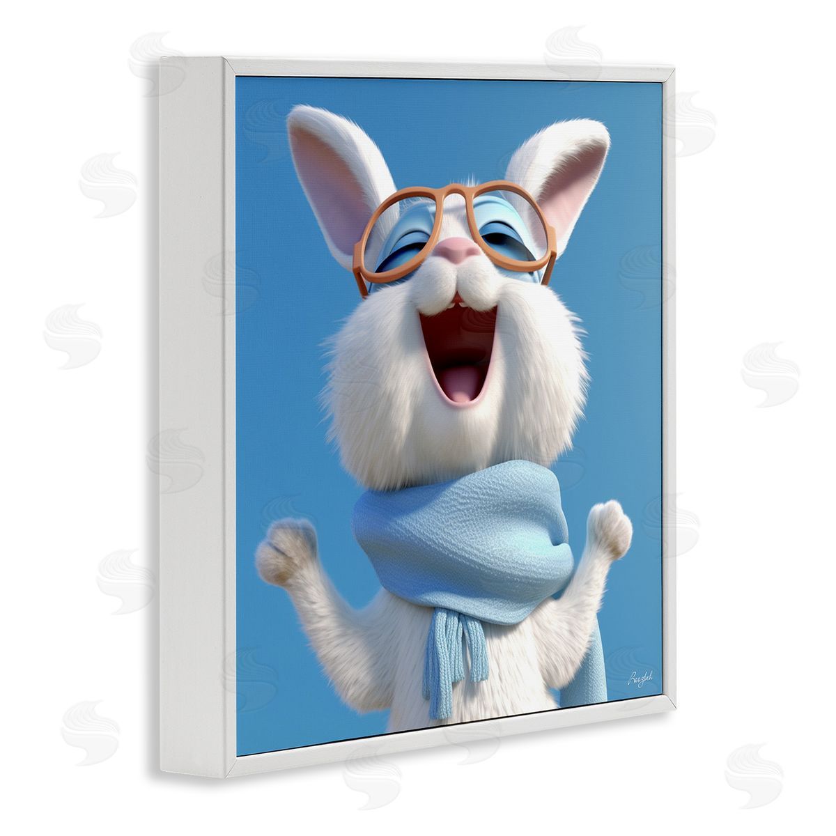 Roozbeh | Happy Rabbit in Blue
