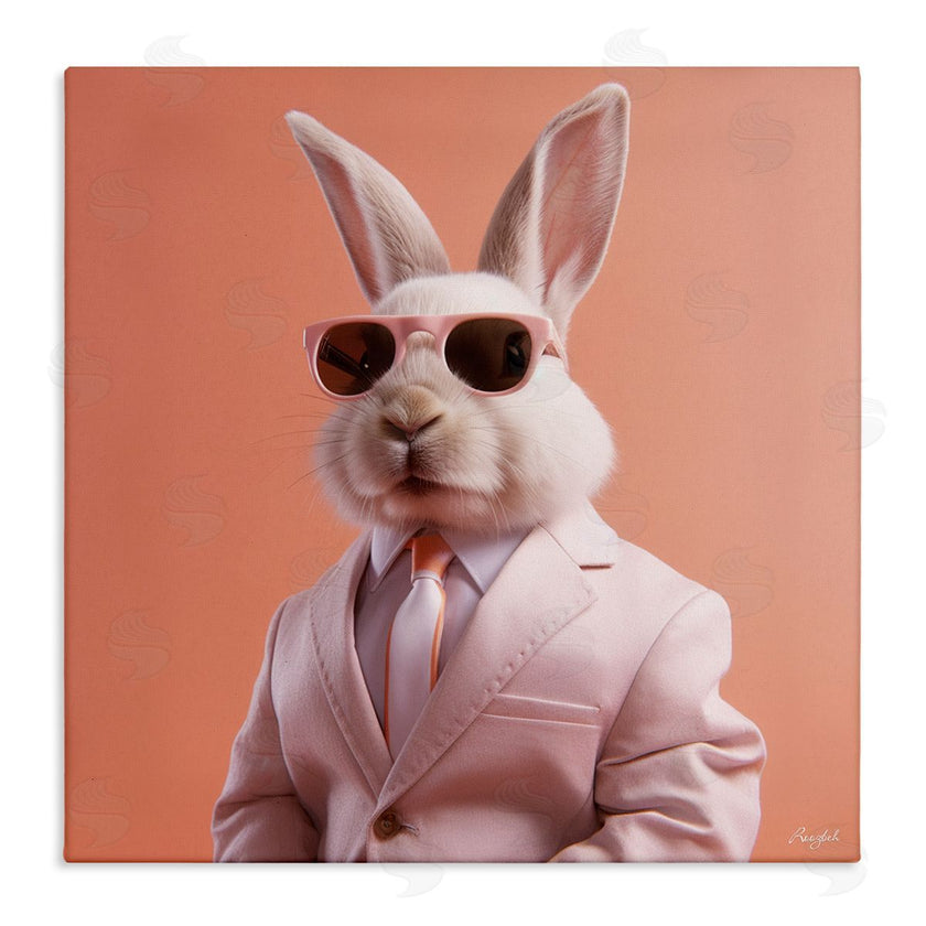 Roozbeh | Rabbit Wearing Suit