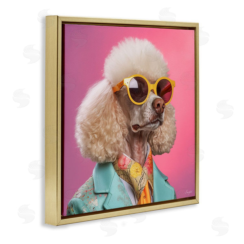 Roozbeh | Stylish Poodle Portrait