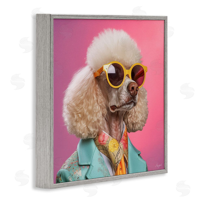 Roozbeh | Stylish Poodle Portrait