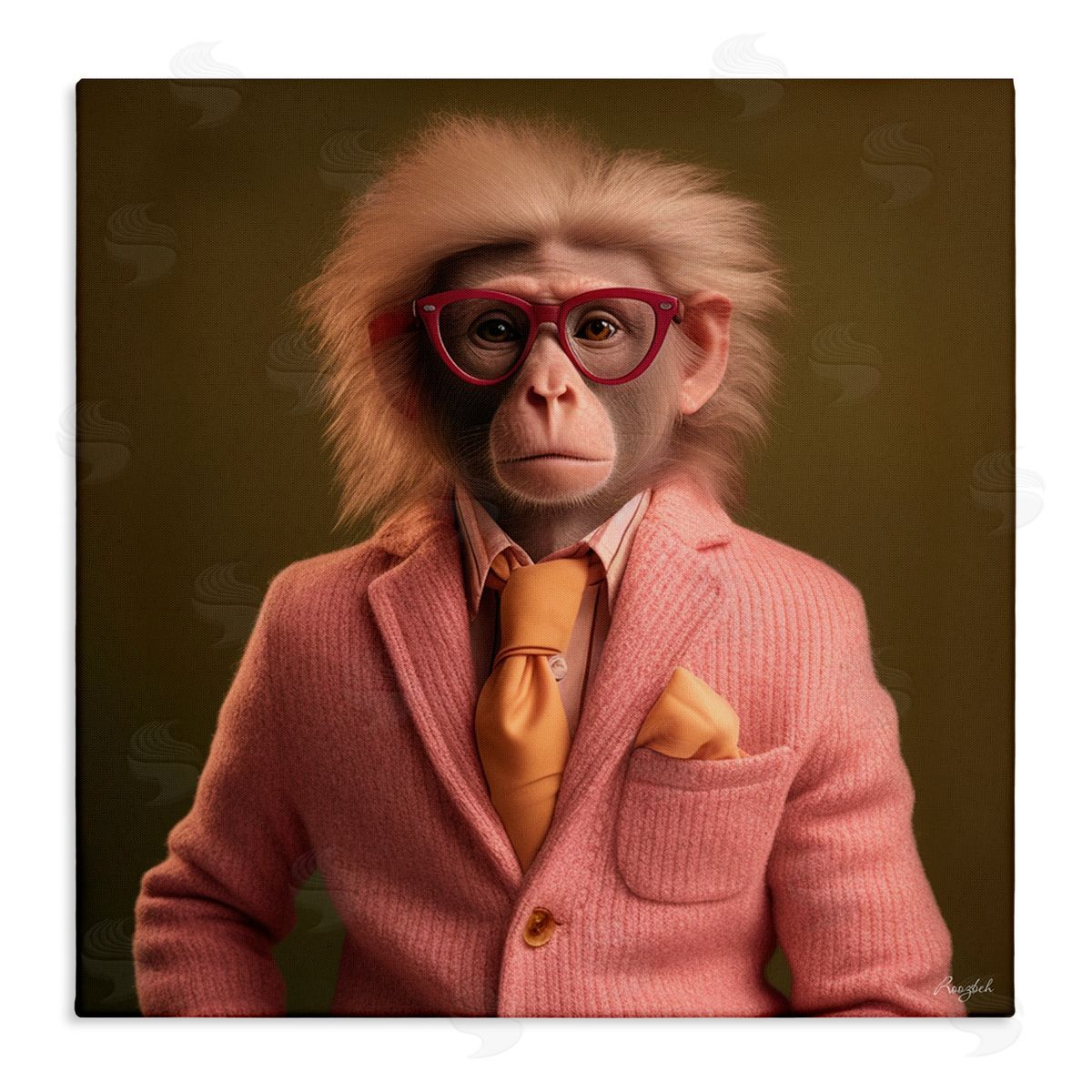 Roozbeh | Stylish Monkey Portrait
