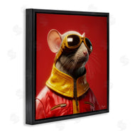 Roozbeh | Mouse in Red Portrait