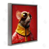 Roozbeh | Mouse in Red Portrait