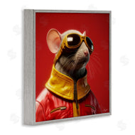 Roozbeh | Mouse in Red Portrait