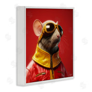Roozbeh | Mouse in Red Portrait