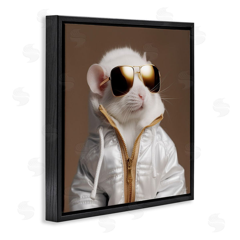 Roozbeh | Fashionable White Mouse