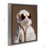 Roozbeh | Fashionable White Mouse
