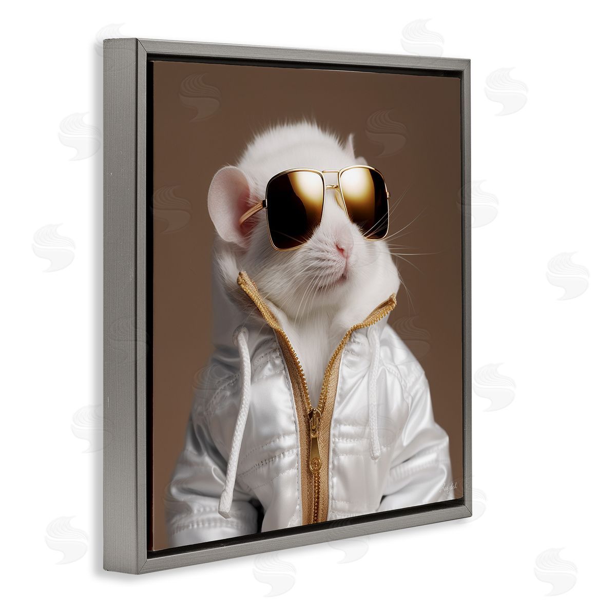 Roozbeh | Fashionable White Mouse