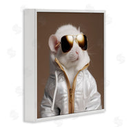 Roozbeh | Fashionable White Mouse