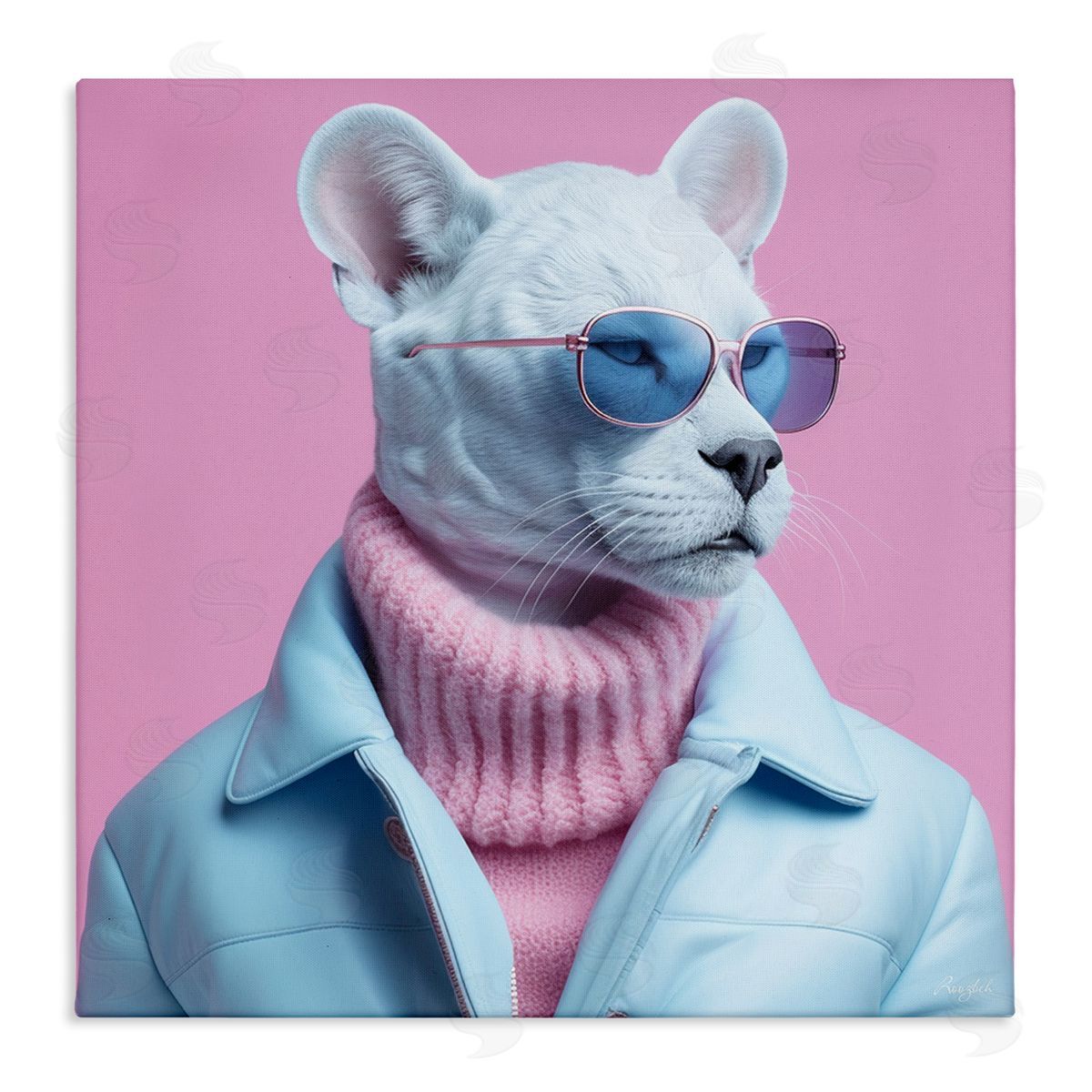 Roozbeh | Pastel Stylish Panther