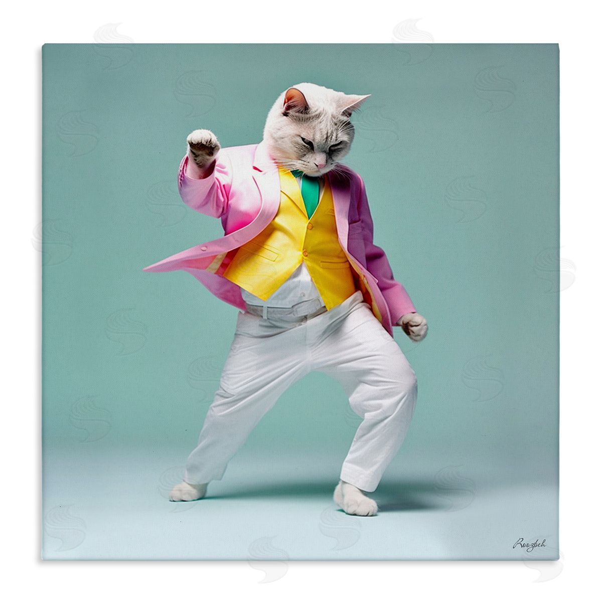 Roozbeh | Dancing Cat Portrait