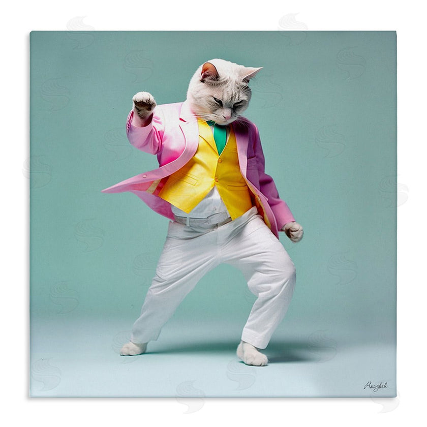 Roozbeh | Dancing Cat Portrait