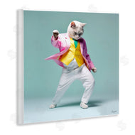 Roozbeh | Dancing Cat Portrait