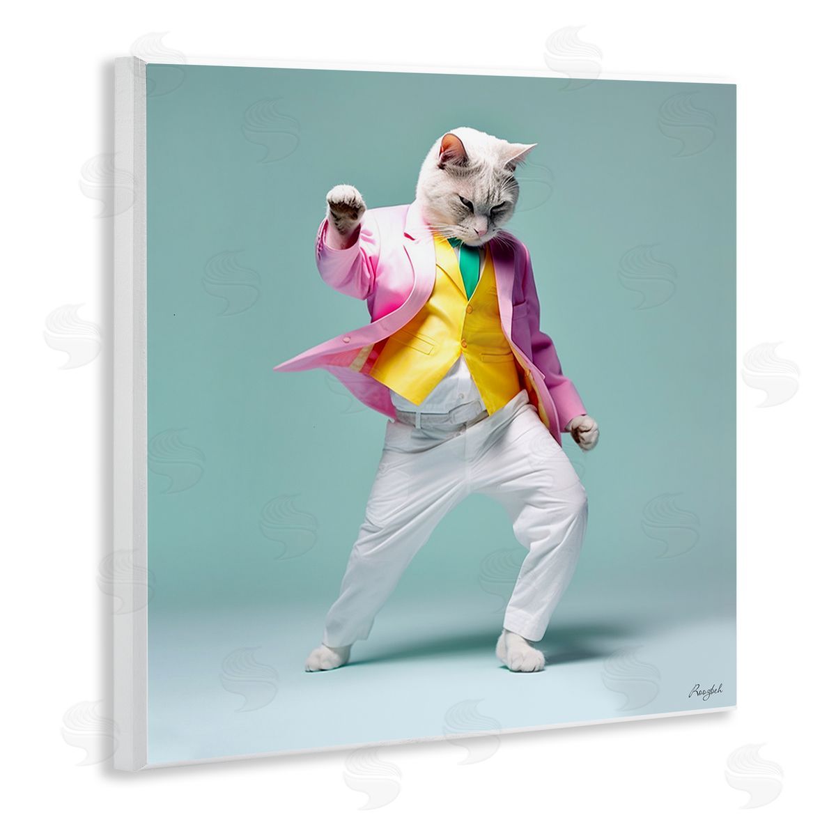 Roozbeh | Dancing Cat Portrait